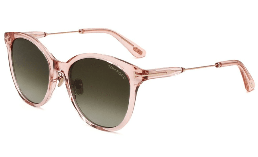 Tom Ford FT1140K 72K Sunglasses Shiny Pink 55mm Women