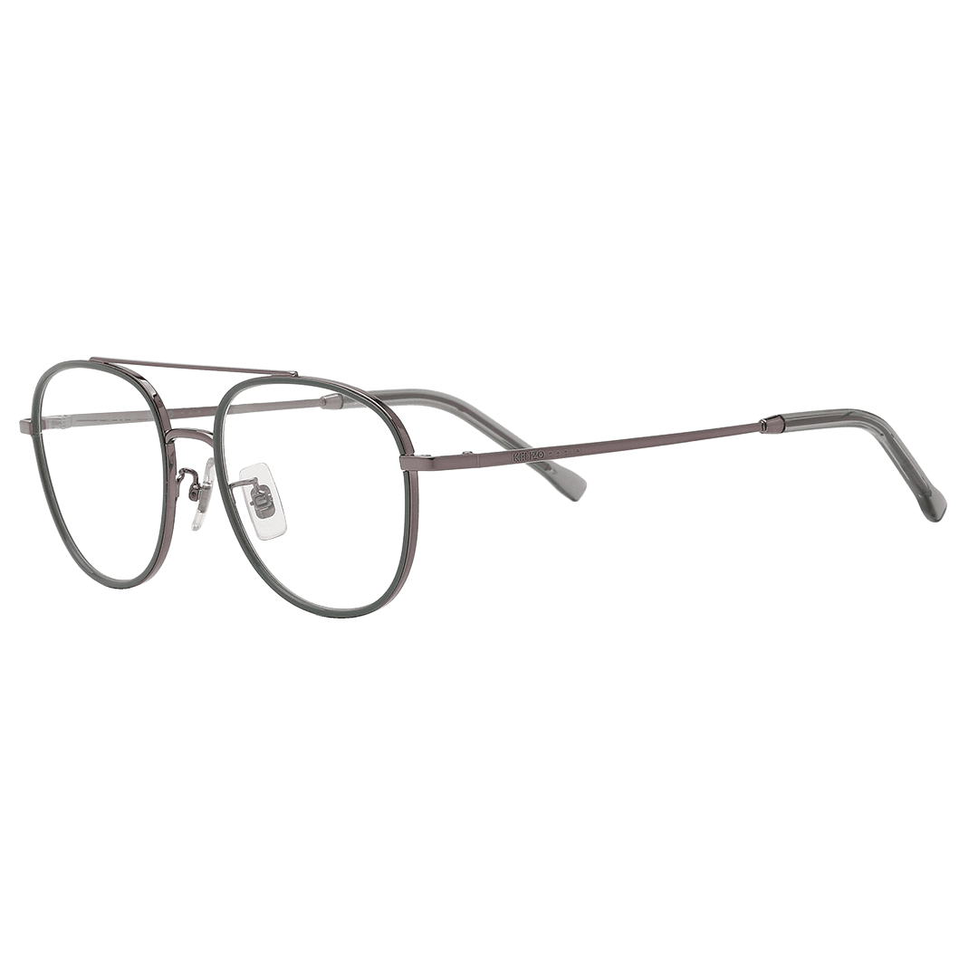 Kenzo KZ50168U 014 Eyeglasses Ruthenium 52mm Unisex