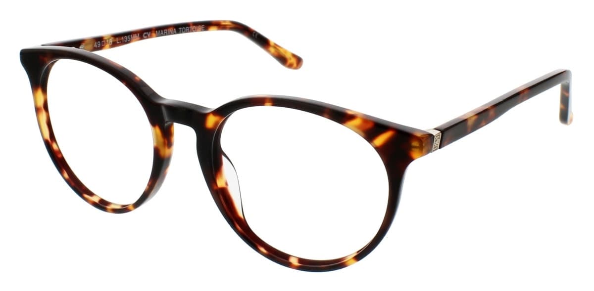 BCBGMAXAZRIA Marina 468 Eyeglasses Tortoise 49mm Women