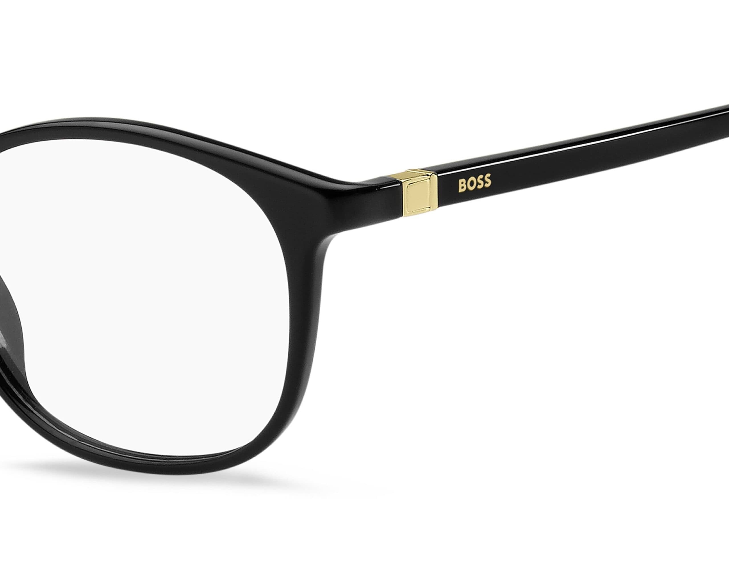 HUGO BOSS 1437 0807 Eyeglasses Black 53mm Men 4