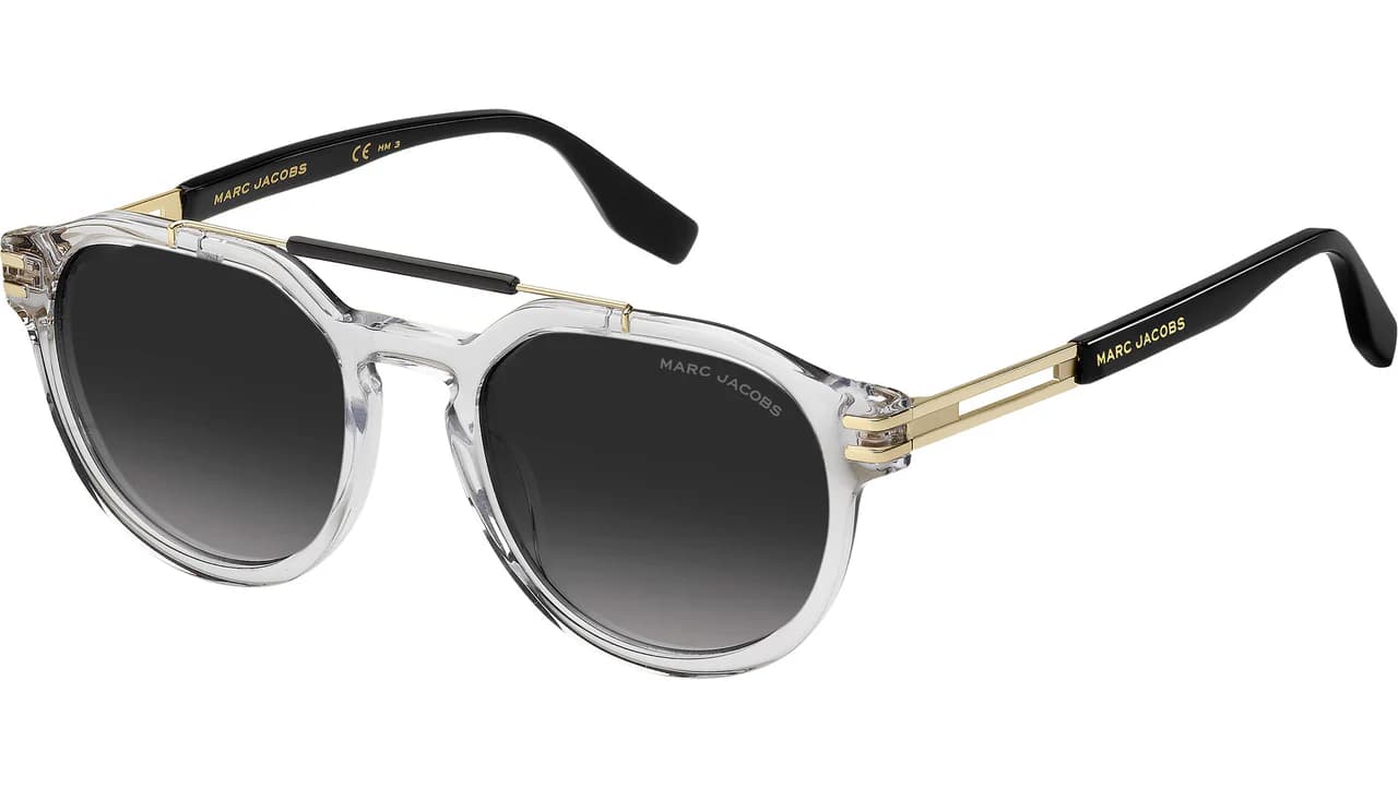 Marc Jacobs MARC 675/S 0900 Sunglasses Crystal 52mm Men