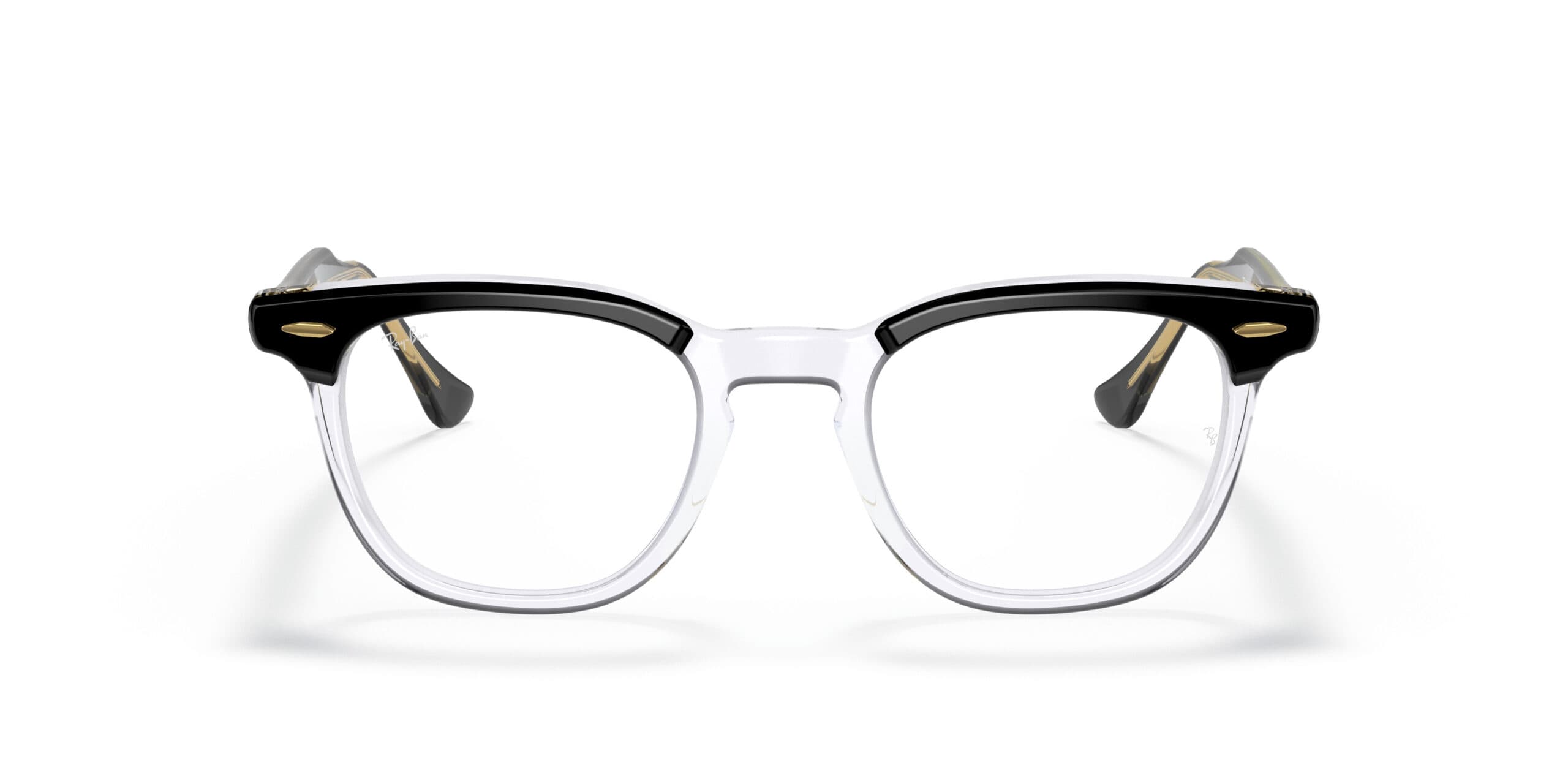 Ray-Ban RB5398F Hawkeye 2034 Eyeglasses Black Transparent 50mm Unisex 2