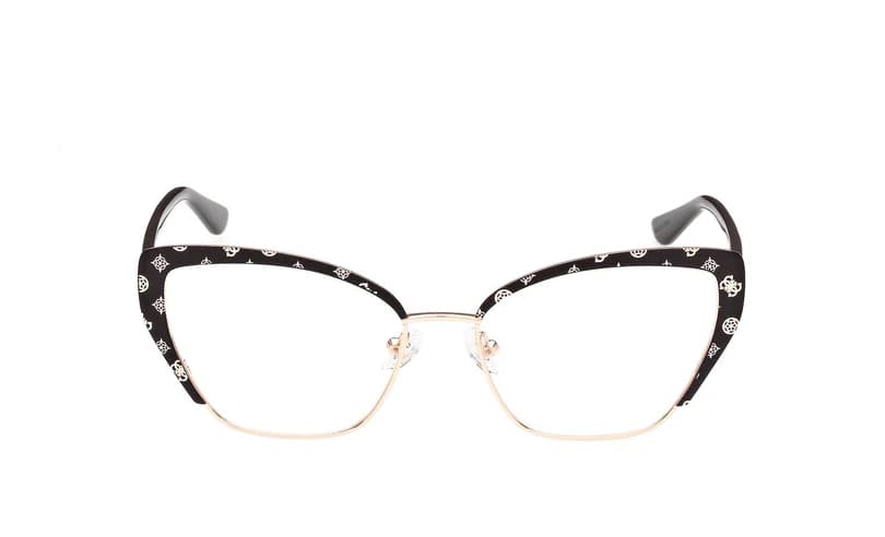 Guess GU50122 005 Eyeglasses Black 54mm Women 2