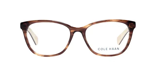 Cole Haan CH5019 Studio Grand 200 Eyeglasses Brown Horn 52mm Women 2
