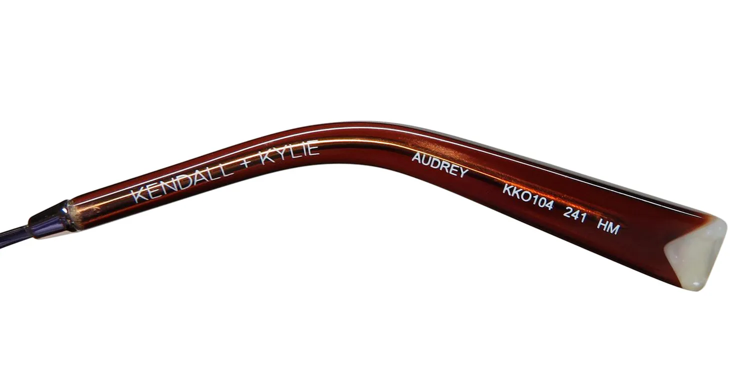 Kendall + Kylie Kko104 Audrey 241 Eyeglasses Brown 50mm Unisex 7