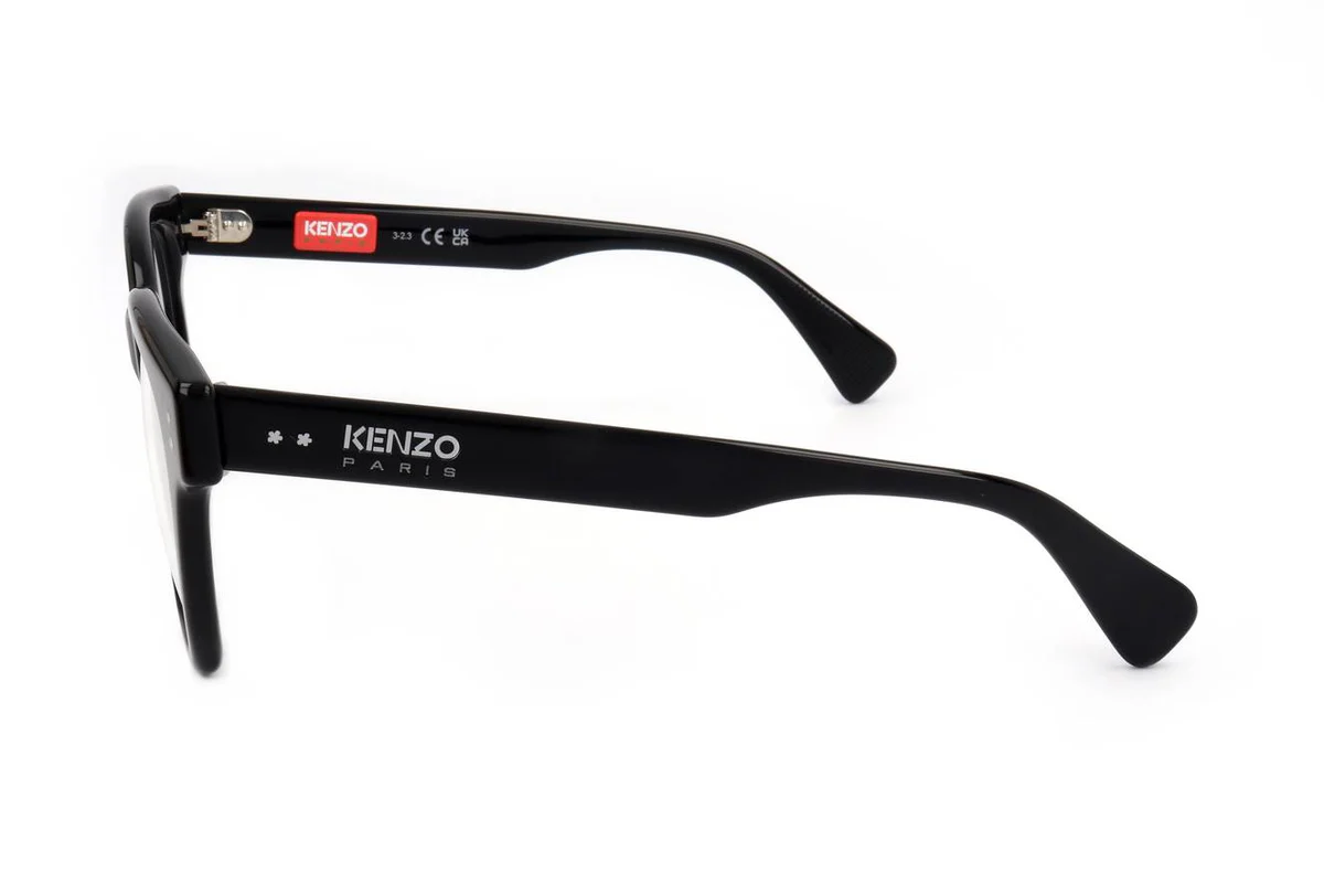Kenzo KZ50187F 001 Eyeglasses Shiny Black 51mm Women 3