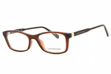 Calvin Klein Jeans CKJ19523 210 Eyeglasses Crystal Brown