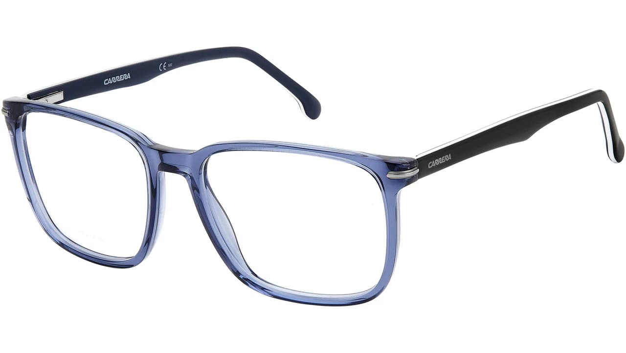 Carrera 309 0PJP Eyeglasses Transparent Blue 54mm Men