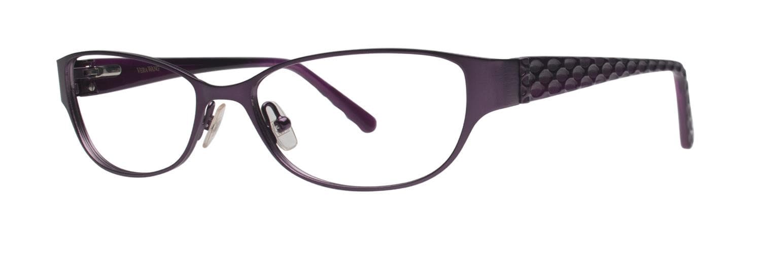 Vera Wang V313 Eyeglasses Wine 50mm Women