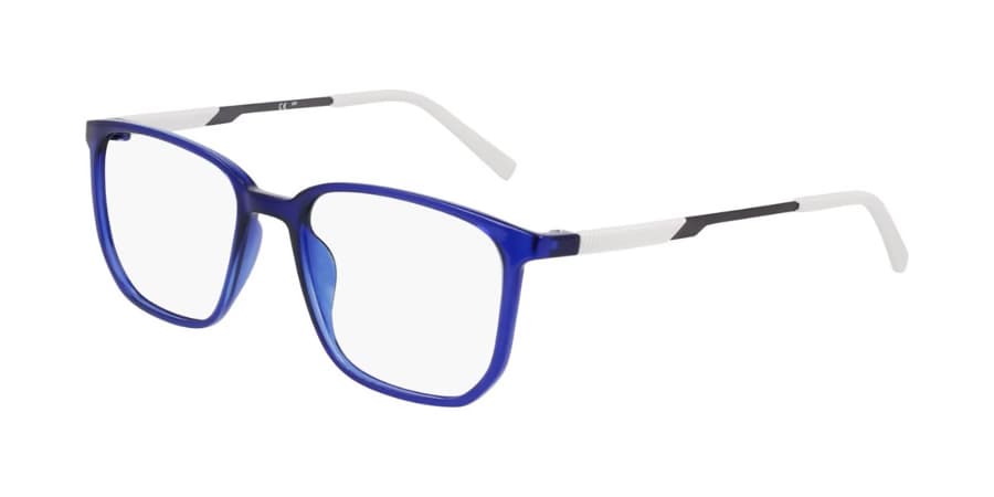 Flexon EP8022 420 Eyeglasses Shiny Crystal Navy 53mm Men