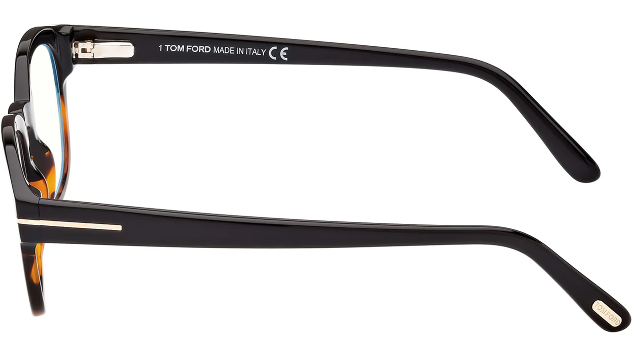 Tom Ford FT5808B 005 Eyeglasses Black 49mm Men 4