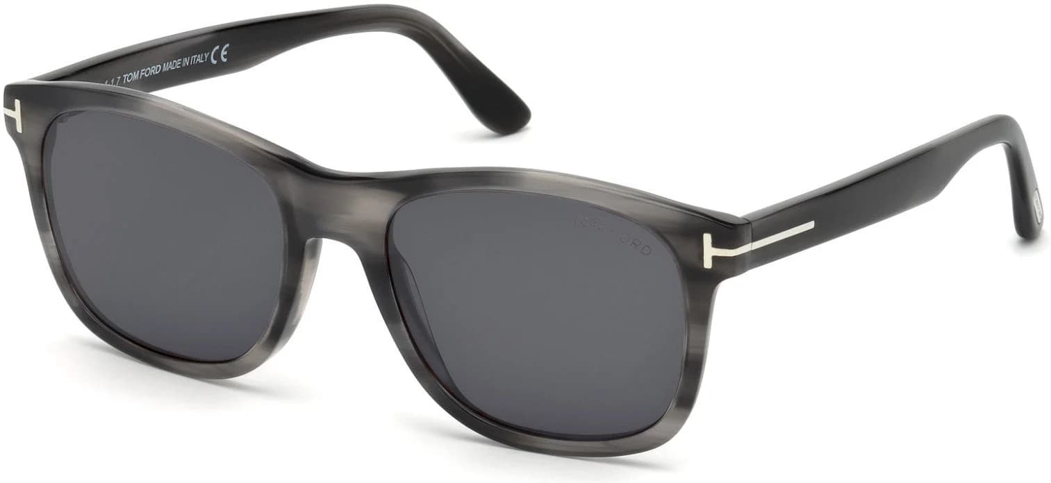 Tom Ford FT0595 20A Sunglasses Grey 55mm Men