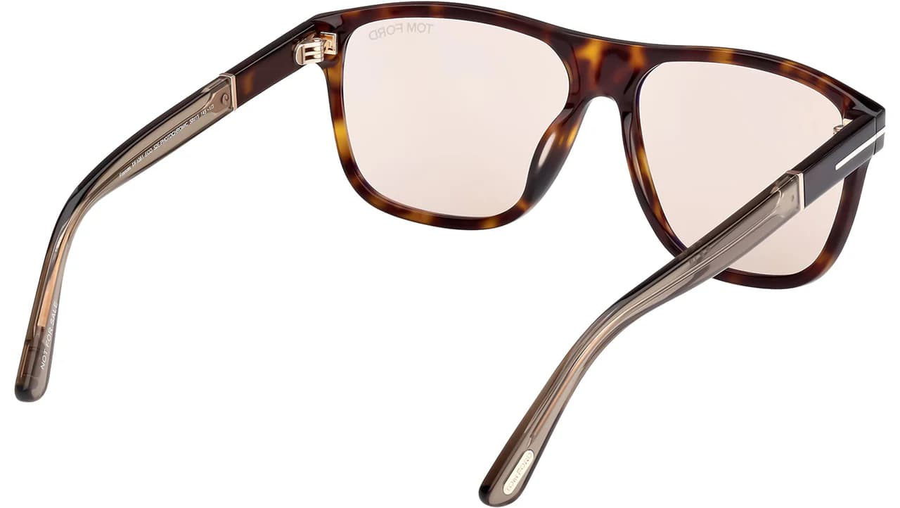 Tom Ford FT1081 52E Sunglasses Dark Havana 58mm Men 5