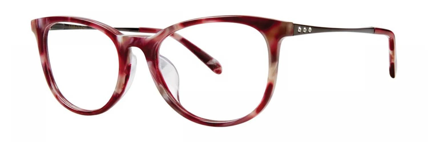 Vera Wang VA32 Eyeglasses Rosewood Tortoise 52mm Women