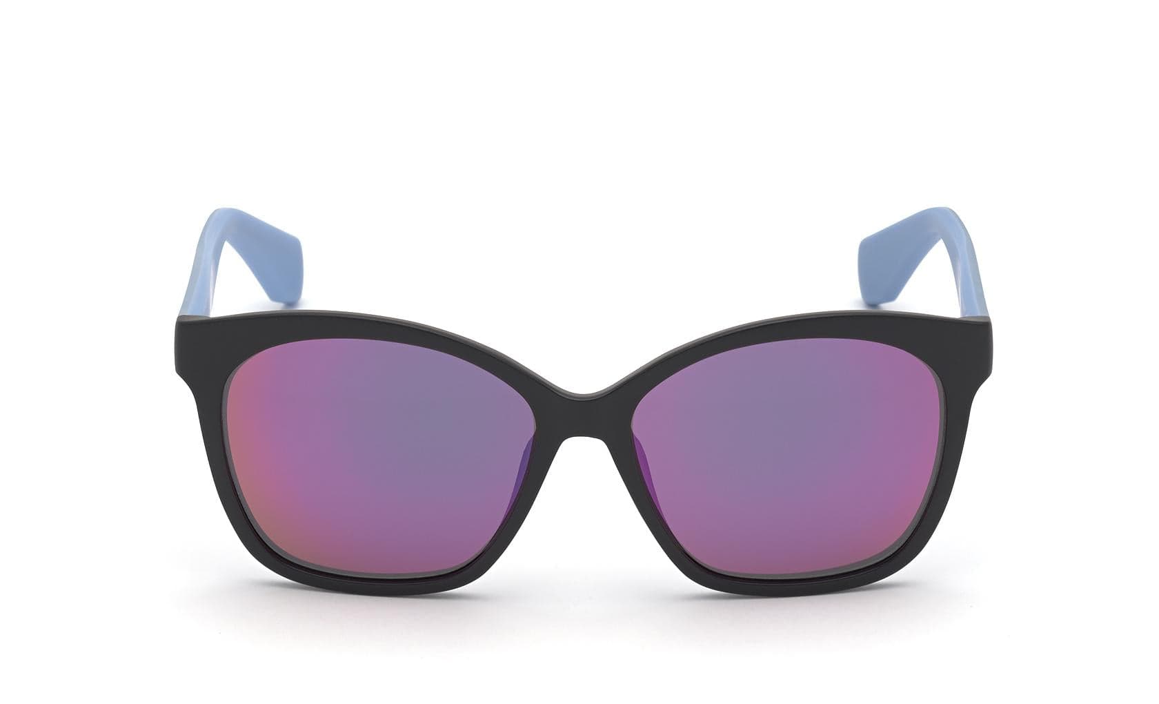 Adidas OR0045 02Z Sunglasses Matte Black 57mm Women 2