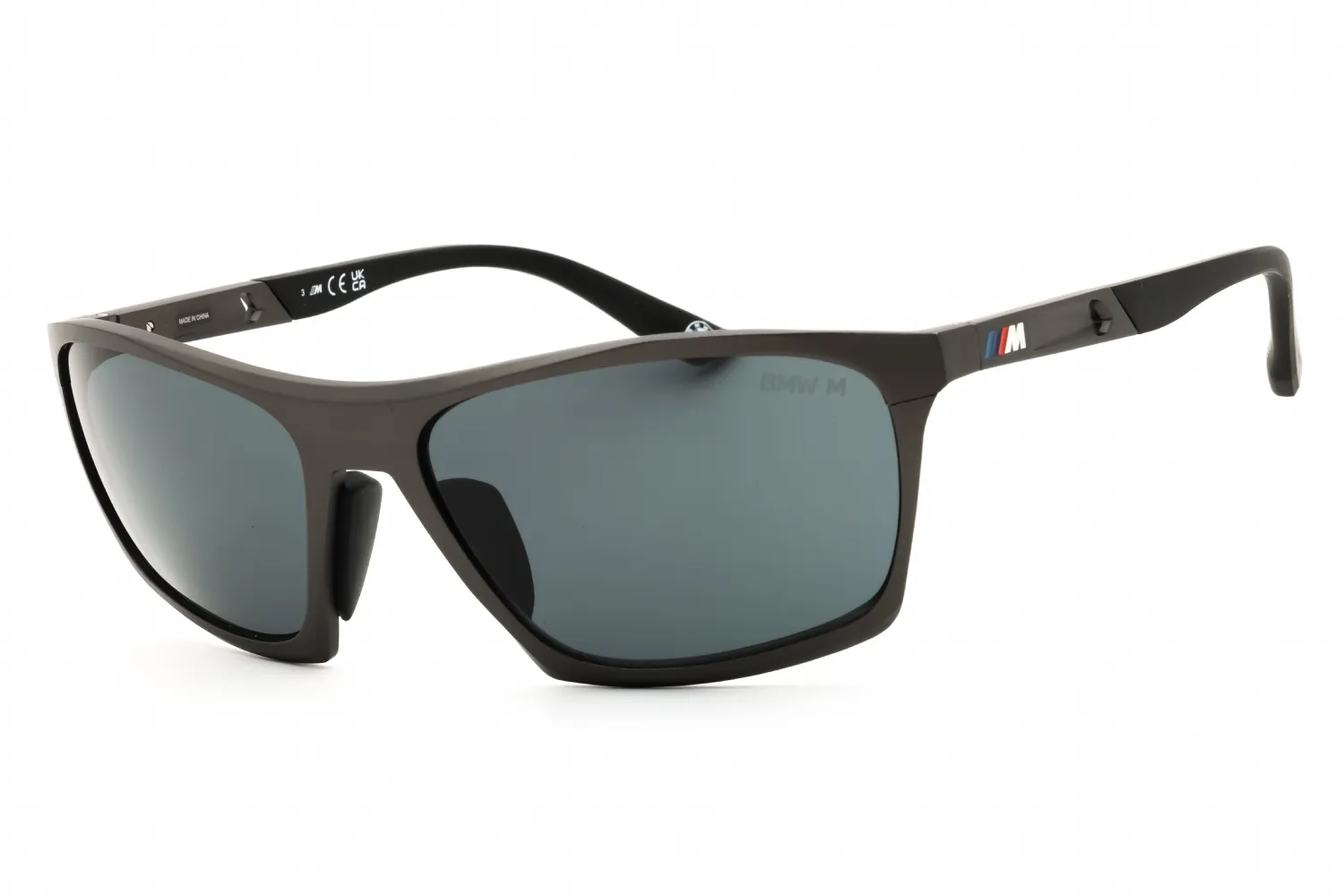 BMW BW0047-P 09D Sunglasses Matte Gunmetal 61mm Men