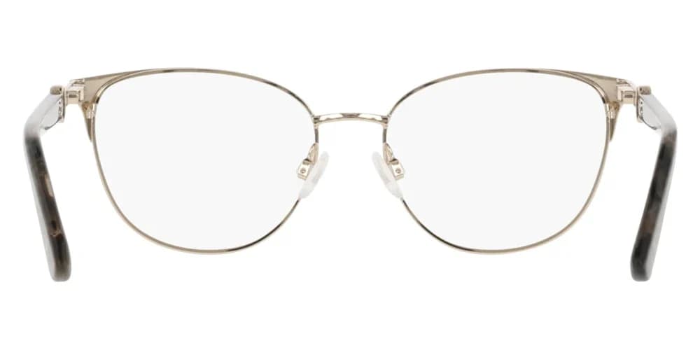 Anne Klein AK5126 001 Eyeglasses Black Gold 53mm Women 4