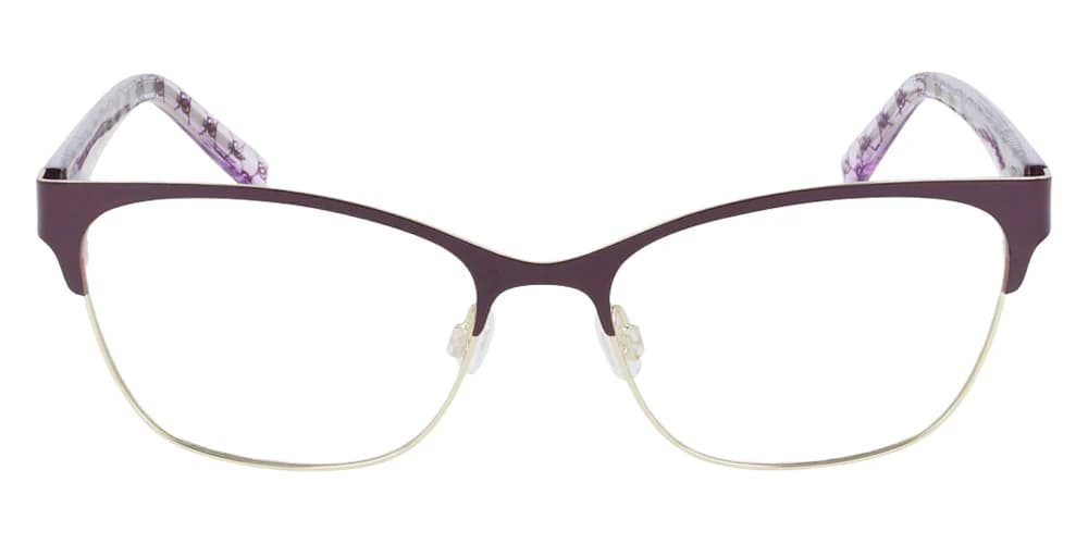 Bebe BB5196 500 Eyeglasses Plum 52mm Women 2