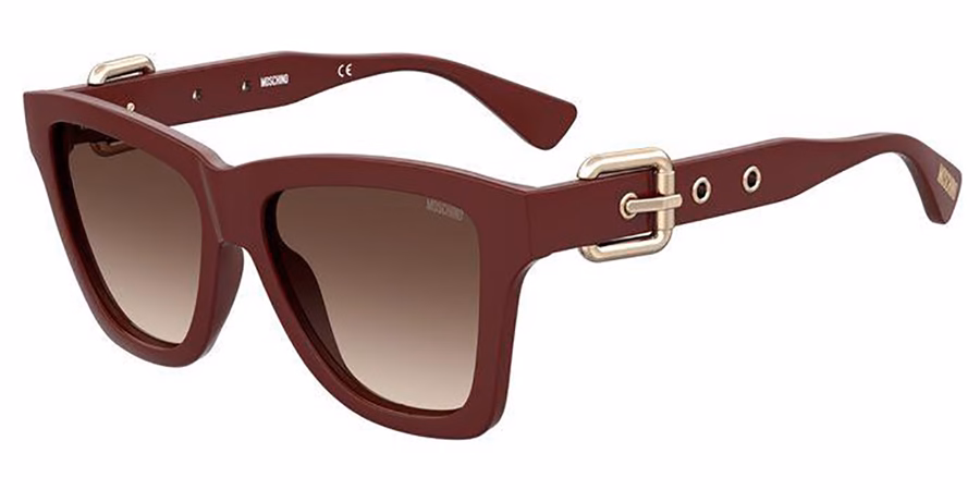 Moschino MOS131/S 0LHF Sunglasses Burgundy 54mm Women