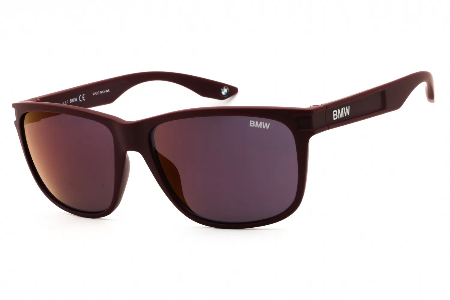 BMW BW0066-H 01A Sunglasses Shiny Black 53mm Men