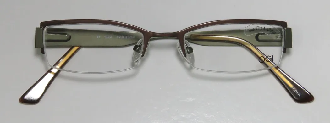 OGI 3050 622 Eyeglasses Brown 48mm Unisex 2
