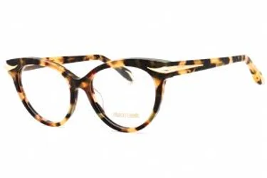 Roberto Cavalli VRC018M 0AGG Eyeglasses Vintage Havana 54mm