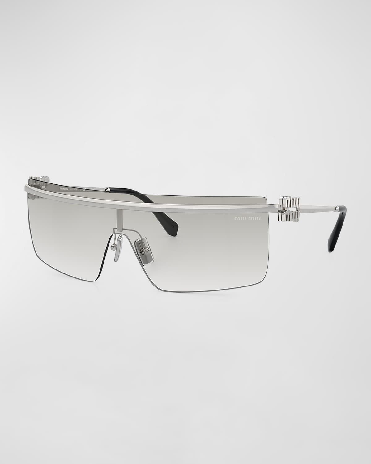 Miu Miu SMU50Z 1BC-8K1 Sunglasses Silver 130mm Women