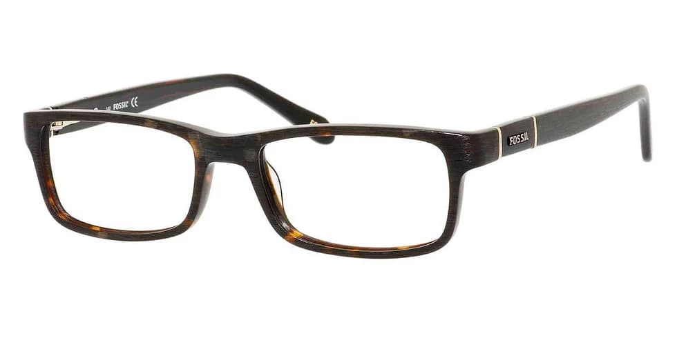 Fossil ARCHER 0086 Eyeglasses Brown 52mm Unisex