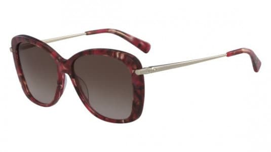 Longchamp LO616S 253 Sunglasses Red Tortoise 56mm Women