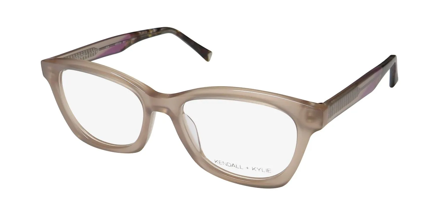 Kendall + Kylie Kko192 Aja 651 Eyeglasses Rose 52mm
