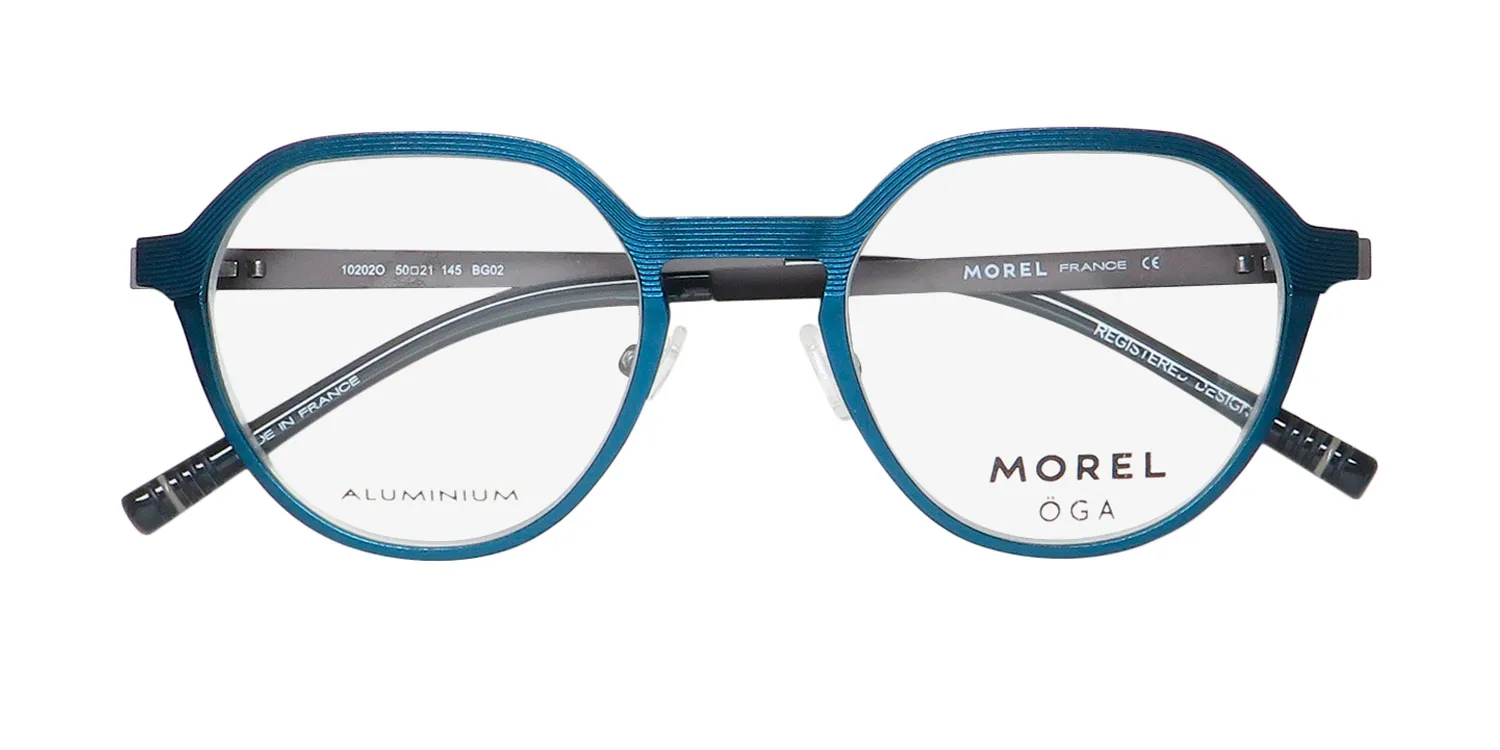Morel Oga 10202o bg02 Eyeglasses Blue 50mm 2