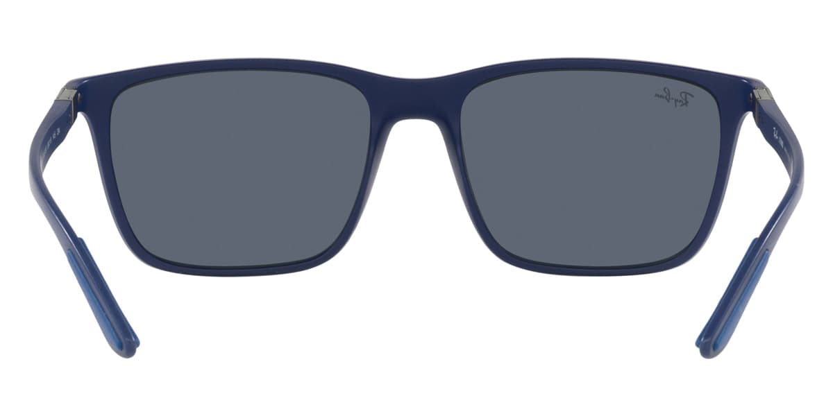 Ray-Ban RB4385 601587 Sunglasses Matte Blue 58mm Men 4