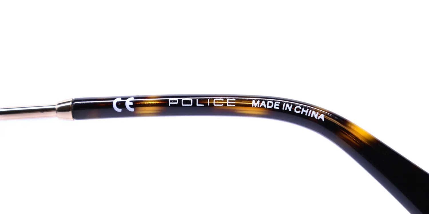 Police Splf64 Octane 1 0300 Sunglasses Rose Gold 60mm 7