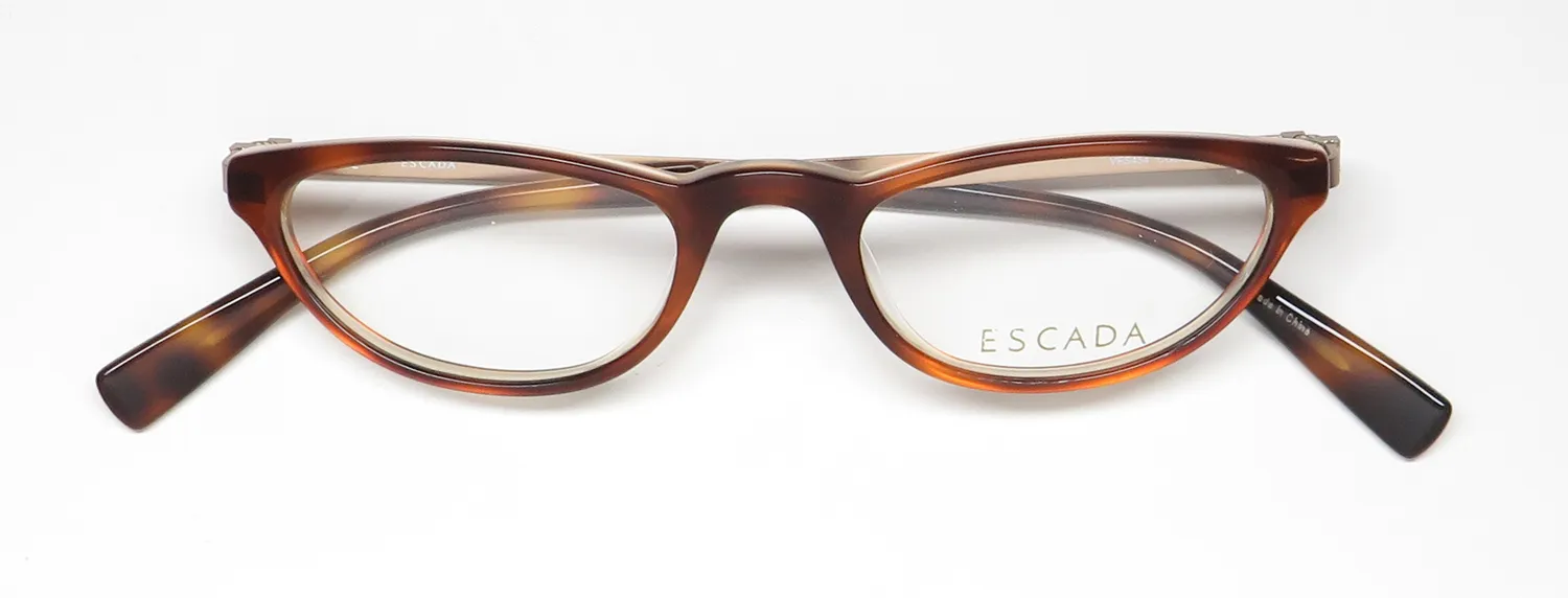 Escada Ves454 09ta Eyeglasses Tortoise 48mm 2