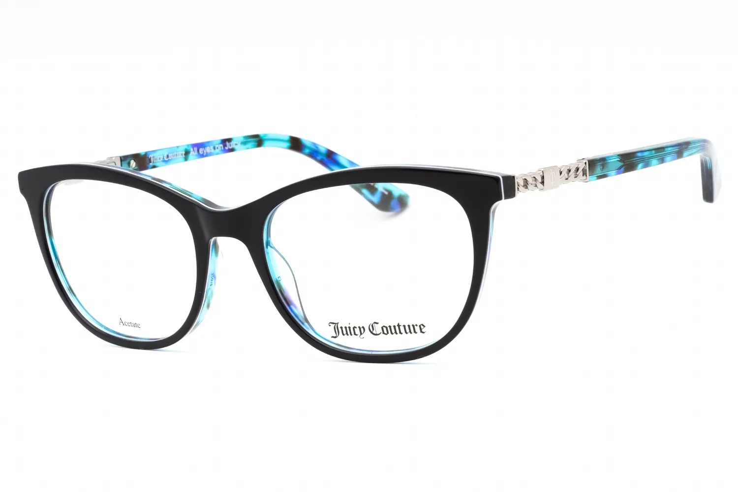 Juicy Couture Ju 173 0JBW 00 Eyeglasses Blue Havana 52mm Women