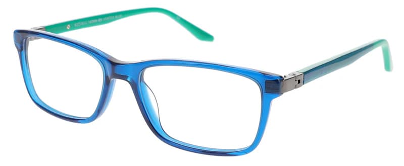 Demi+Dash Vortex Eyeglasses Blue 50mm Kids
