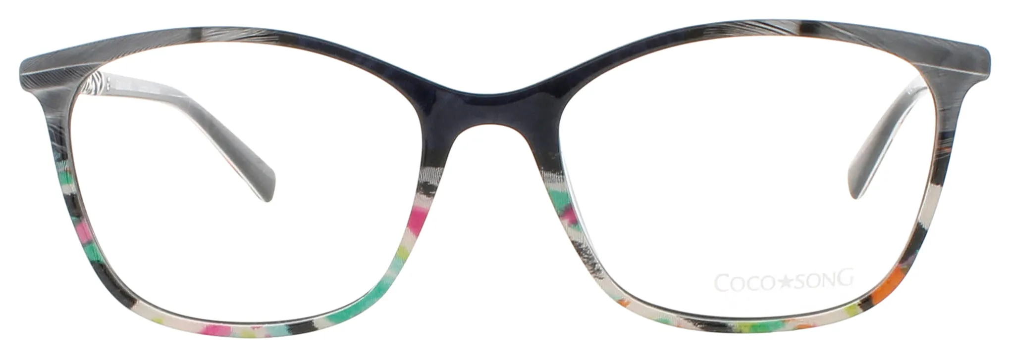 Coco Song LITTLE QUEEN C04 Eyeglasses Blue Red 54mm Women 2