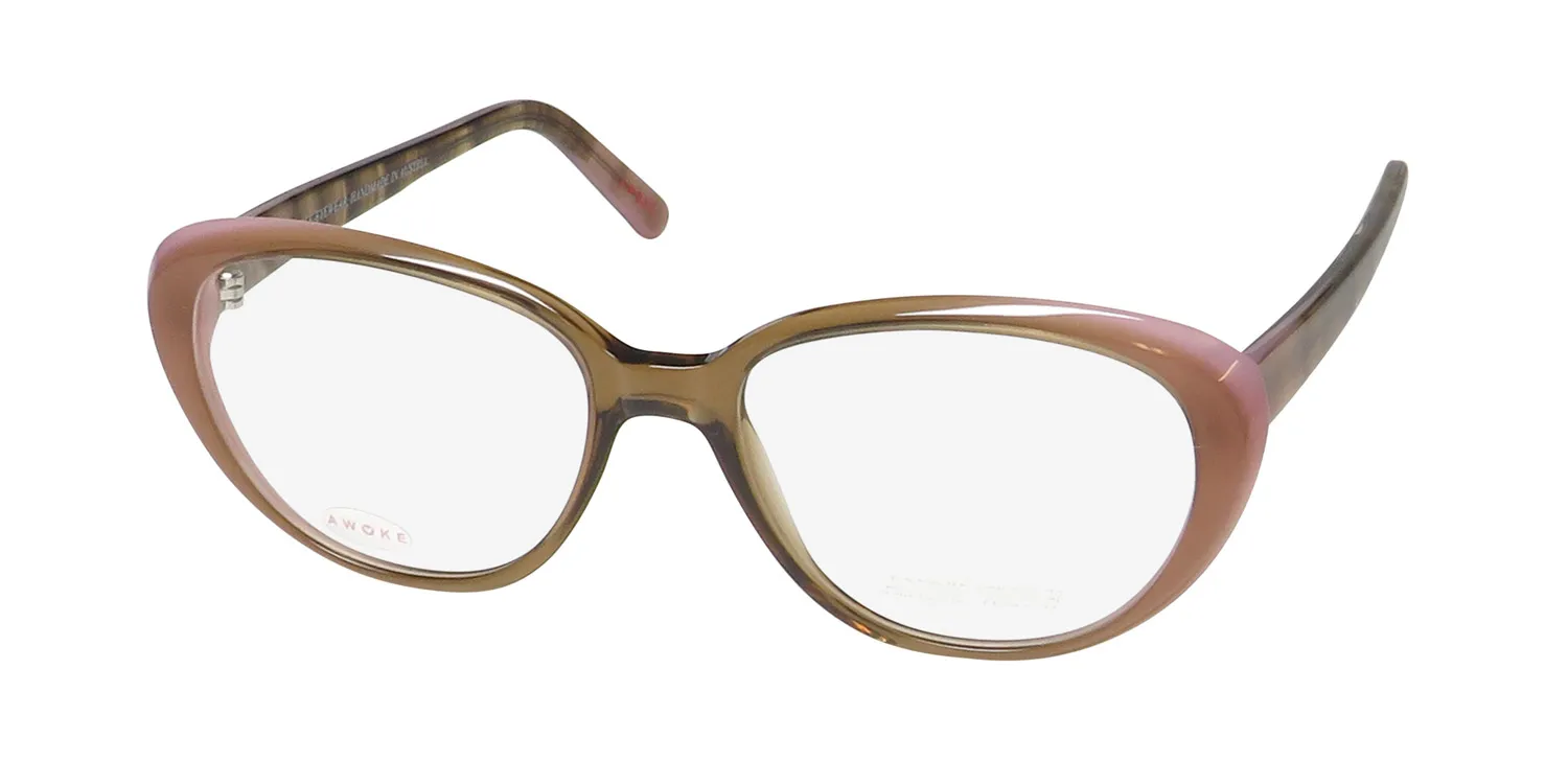 Andy Wolf 5038 d Eyeglasses Brown 53mm
