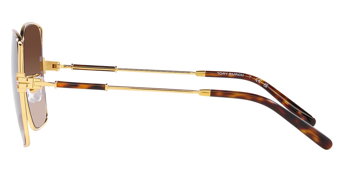 Tory Burch TY6097 331613 Sunglasses Gold 55mm Women 3