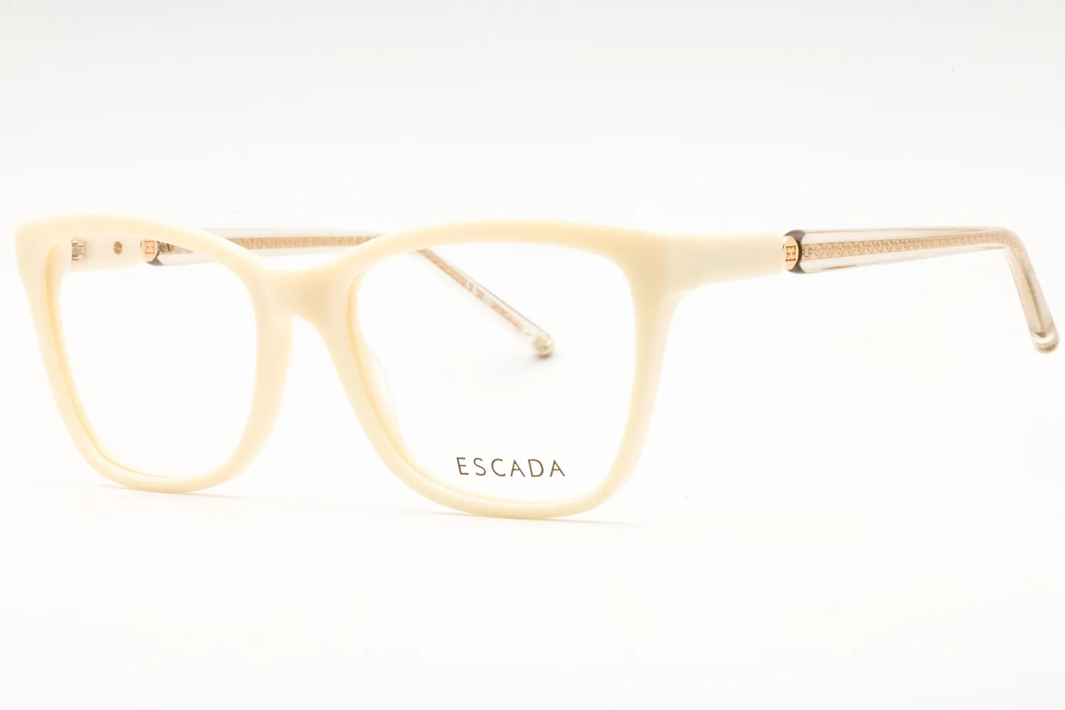 Escada VESD85 0702 Eyeglasses Shiny Ivory 54mm Women