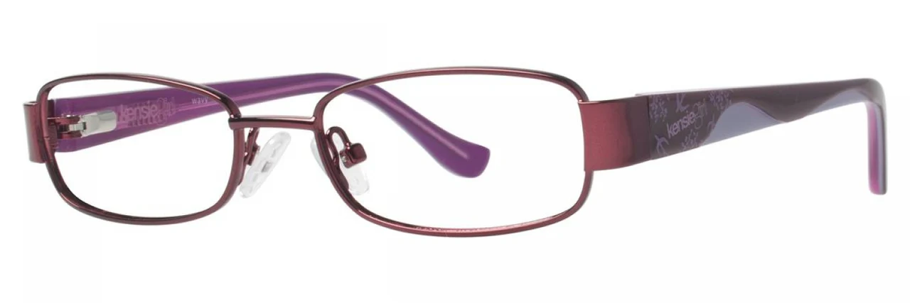 Kensie Wavy Eyeglasses Red 45mm Kids