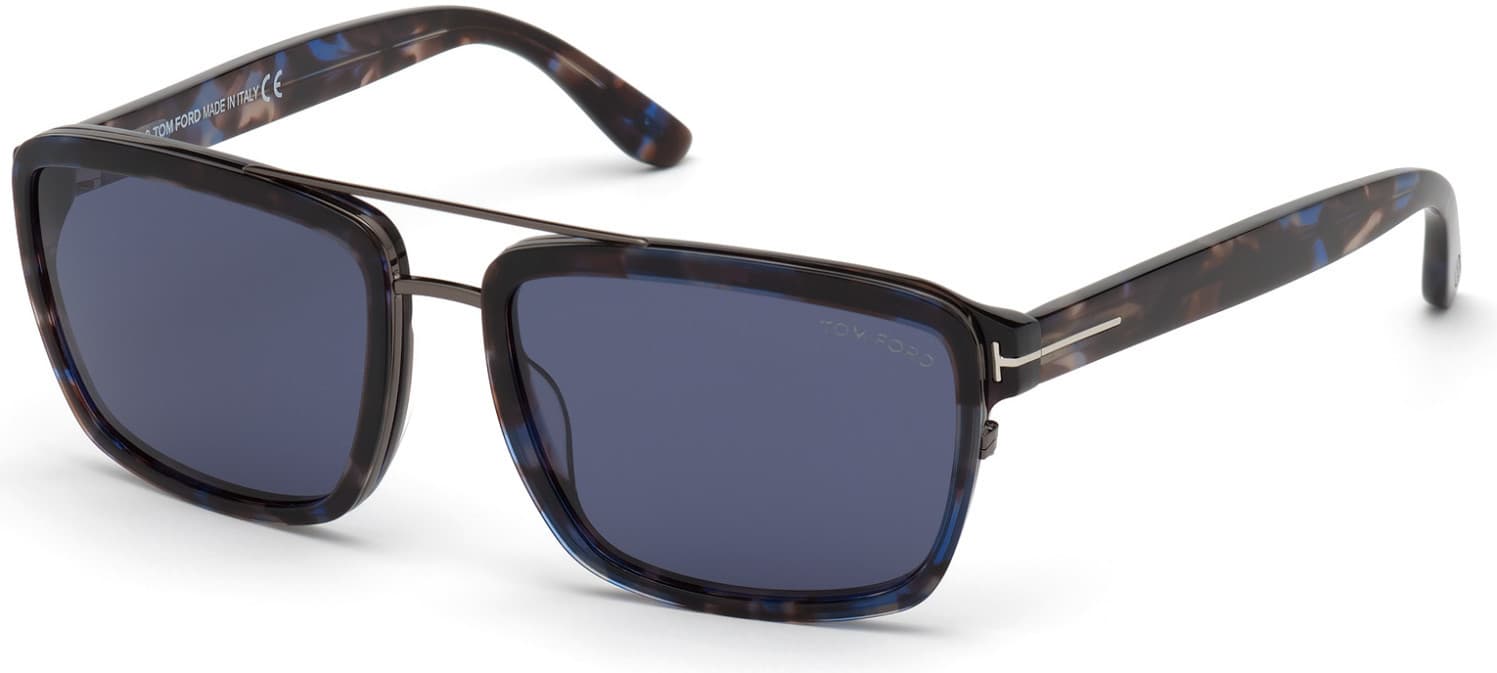Tom Ford FT0780 55V Sunglasses Coloured Havana 58mm Men