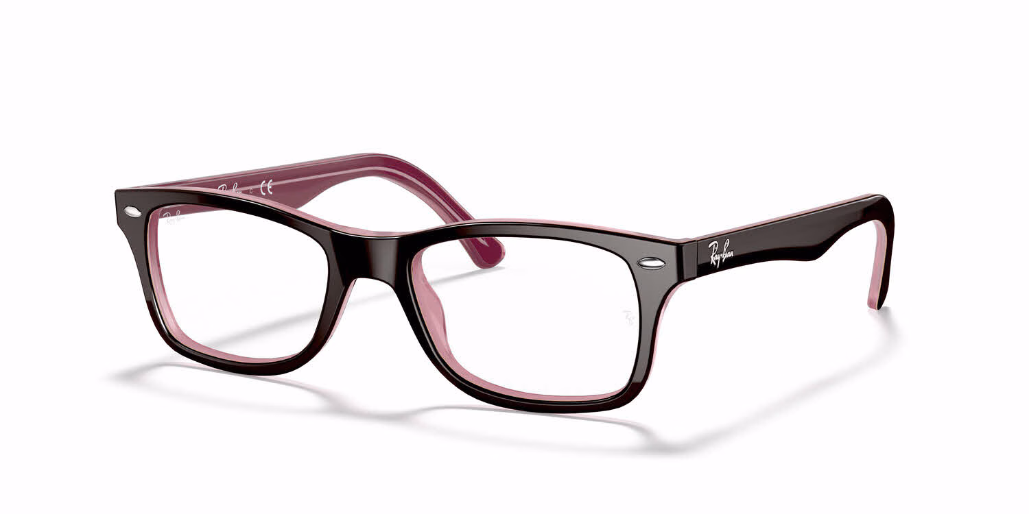 Ray-Ban RB5228 2126 Eyeglasses Brown Pink 53mm Unisex