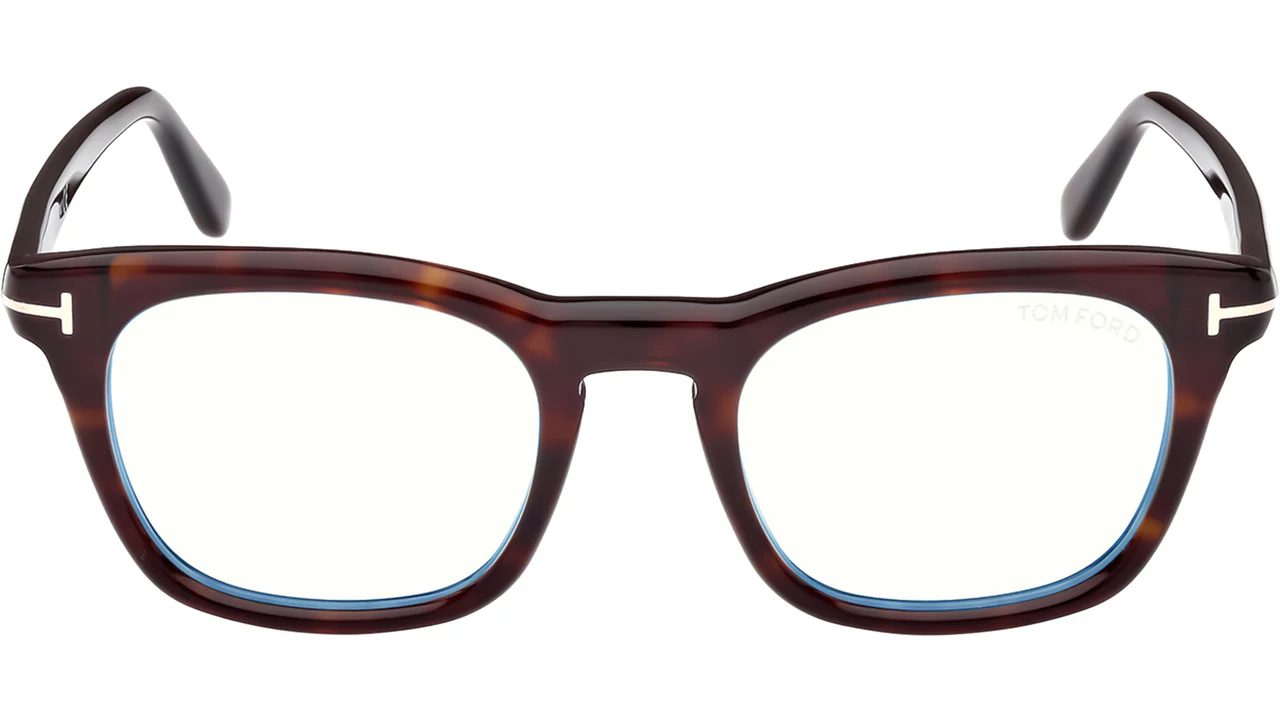 Tom Ford FT5870B 052 Eyeglasses Dark Havana 50mm Men 2