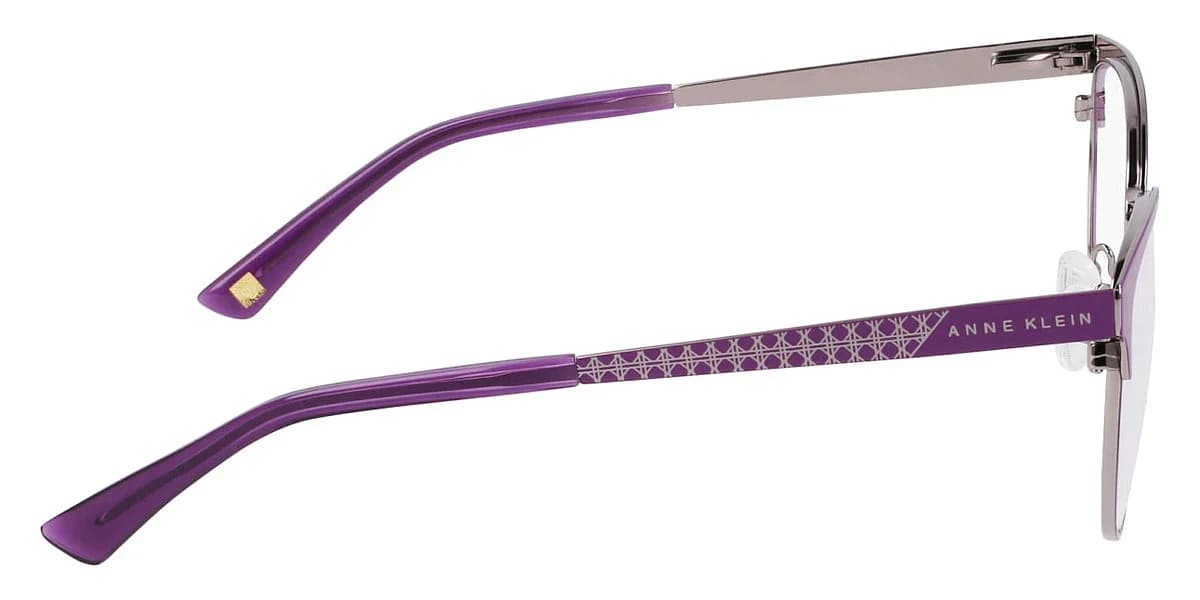 Anne Klein AK5110 501 Eyeglasses Plum 53mm Women 5