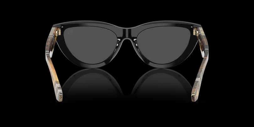 Burberry 0BE4436U 418887 Sunglasses Black 55mm Women 4