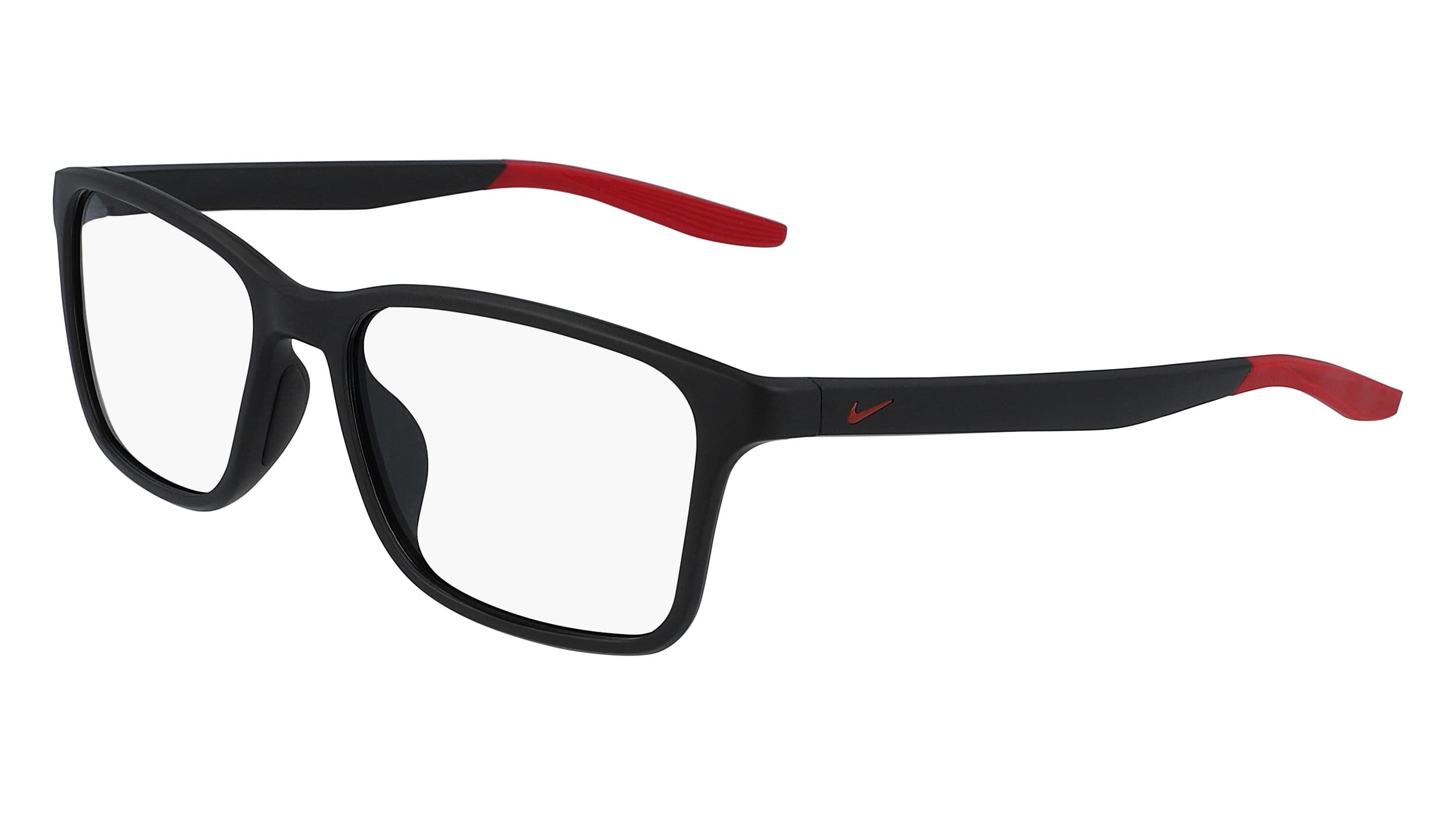 Nike 7117 006 Eyeglasses Black Red 54mm Men