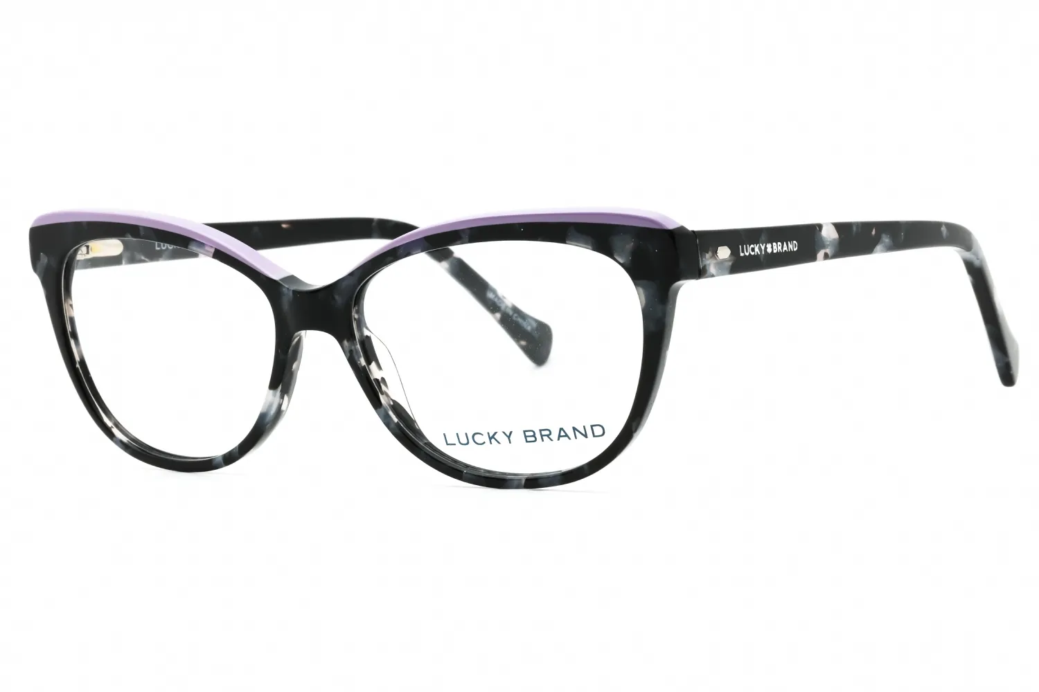 Lucky Brand VLBD239 0BLA Eyeglasses Black Havana 52mm Women