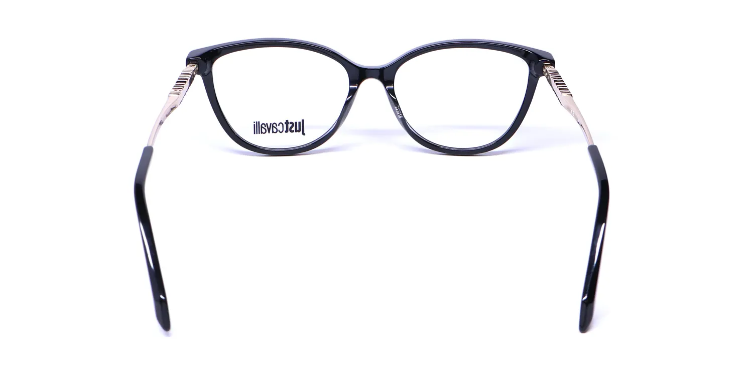 Just Cavalli Vjc008 0700 Eyeglasses Black 54mm 5