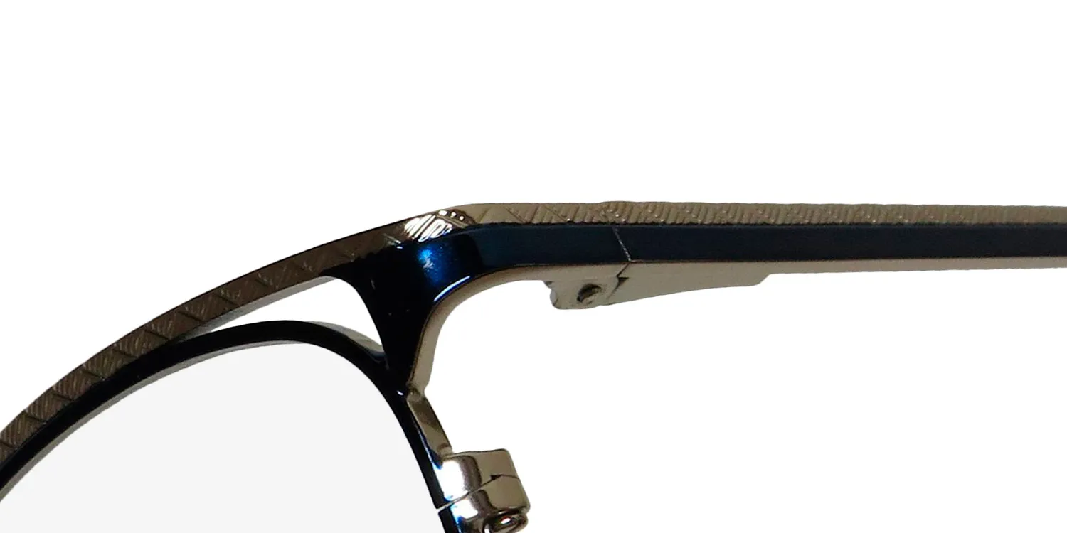 Oscar de la Renta Osl 748 414 Eyeglasses Navy 55mm 6